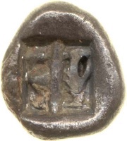 Diobol, Greece (ancient), 520 BC - 475 BC reverse image