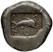 Stater, Greece (ancient), 475 BC - 460 BC reverse image