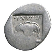 Drachm - Thrasymedes, Greece (ancient), 88 BC - 84 BC reverse image