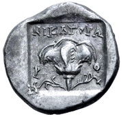 Drachm - Nikagoras, Greece (ancient), 88 BC - 84 BC reverse image