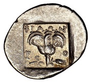 Drachm - Philon, Greece (ancient), 88 BC - 84 BC reverse image