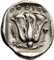 Tetradrachm, Greece (ancient), 404 BC - 385 BC reverse image