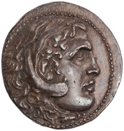 Tetradrachm - Ainetor In the name of Alexander III obverse image