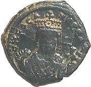 40 Nummi - Phocas Antioch; Class 2 obverse image