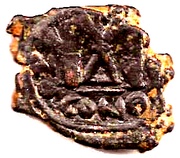 40 Nummi - Heraclius Constantinopolis, Byzantine states, 610-641 reverse image