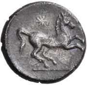 Hemidrachm, Greece (ancient), 338 BC - 317 BC reverse image