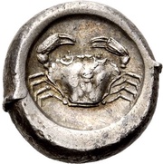 Didrachm, Greece (ancient), 495 BC - 478 BC reverse image