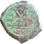 40 Nummi - Heraclius Constantinopolis, Byzantine states, 610-641 reverse image