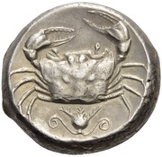 Tetradrachm, Greece (ancient), 460 BC - 446 BC reverse image