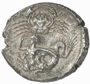 Tetradrachm, Greece (ancient), 414 BC - 413 BC reverse image