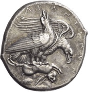 Tetradrachm, Greece (ancient), 410 BC - 406 BC reverse image