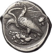 Tetradrachm - Straton, Greece (ancient), 410 BC - 406 BC reverse image