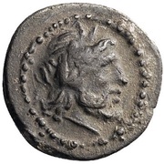 ⅛ Shekel Punic occupation obverse image
