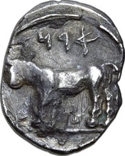 Litra, Greece (ancient), 400 BC - 380 BC reverse image