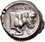 Tetradrachm, Greece (ancient), 420 BC - 415 BC reverse image