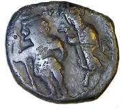 40 Nummi - Heraclius Constantinopolis obverse image