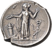 Didrachm, Greece (ancient), 440 BC - 425 BC reverse image