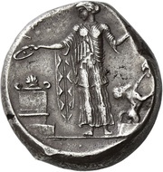 Tetradrachm, Greece (ancient), 440 BC reverse image
