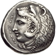 Tetradrachm, Greece (ancient), 425 BC - 405 BC reverse image