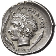 Drachm, Greece (ancient), 405 BC reverse image