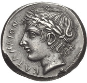 Tetradrachm, Greece (ancient), 450 BC - 405 BC reverse image