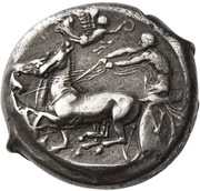 Tetradrachm, Greece (ancient), 405 BC - 402 BC reverse image