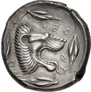Tetradrachm, Greece (ancient), 455 BC - 430 BC reverse image