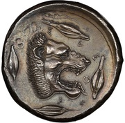 Tetradrachm, Greece (ancient), 450 BC - 430 BC reverse image