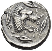 Tetradrachm, Greece (ancient), 450 BC - 440 BC reverse image