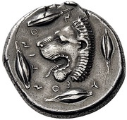 Tetradrachm, Greece (ancient), 440 BC - 430 BC reverse image