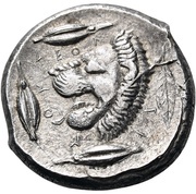 Tetradrachm, Greece (ancient), 440 BC - 430 BC reverse image