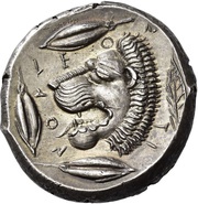Tetradrachm, Greece (ancient), 430 BC - 425 BC reverse image