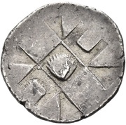 Drachm Zancle, Greece (ancient), 500 BC - 493 BC reverse image