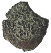 40 Nummi - Justinian II Syracuse, Byzantine states, 685-695 reverse image