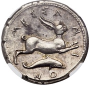 Tetradrachm, Greece (ancient), 425 BC - 413 BC reverse image