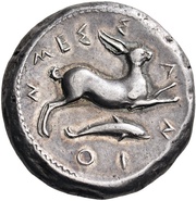 Tetradrachm, Greece (ancient), 425 BC - 421 BC reverse image