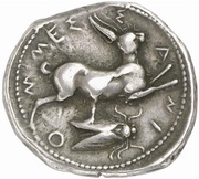 Tetradrachm, Greece (ancient), 425 BC - 421 BC reverse image