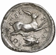 Tetradrachm, Greece (ancient), 420 BC - 413 BC reverse image