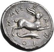 Tetradrachm, Greece (ancient), 420 BC - 413 BC reverse image