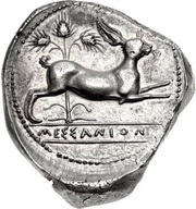 Tetradrachm, Greece (ancient), 412 BC - 408 BC reverse image