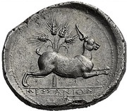 Tetradrachm, Greece (ancient), 412 BC - 408 BC reverse image