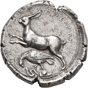 Tetradrachm, Greece (ancient), 412 BC - 408 BC reverse image