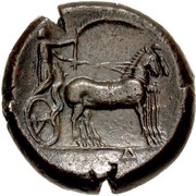 Æ24, Greece (ancient), 317 BC - 311 BC reverse image