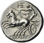 4 Litrai, Greece (ancient), 214 BC - 213 BC reverse image
