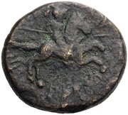 Æ20 The Hispani, Greece (ancient), 200 BC - 100 BC reverse image