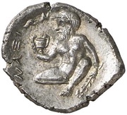 Hemidrachm, Greece (ancient), 420 BC - 403 BC reverse image