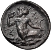 Hemidrachm, Greece (ancient), 415 BC - 403 BC reverse image