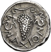 Drachm, Greece (ancient), 500 BC reverse image