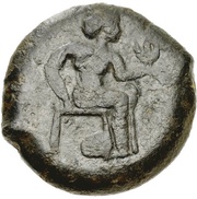 Hemilitron, Greece (ancient), 354 BC - 344 BC reverse image