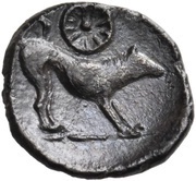 Litra, Greece (ancient), 465 BC - 450 BC reverse image